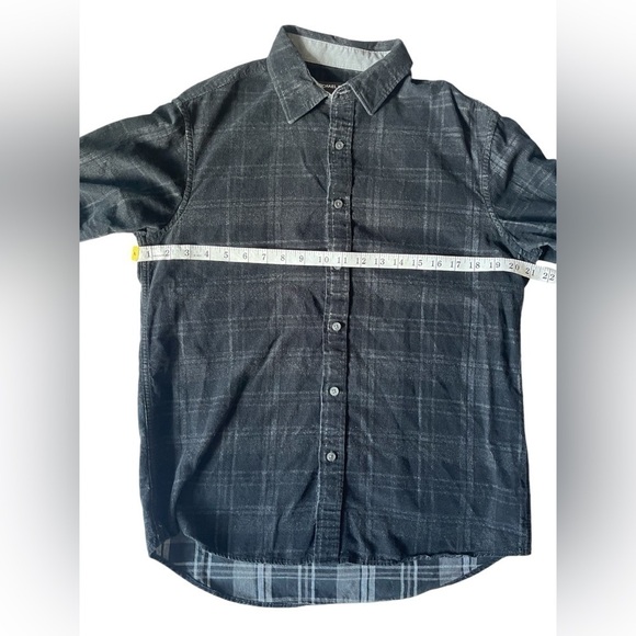 Michael Kors Men’s Dress shirt long sleeve button up black size medium - Picture 5 of 12